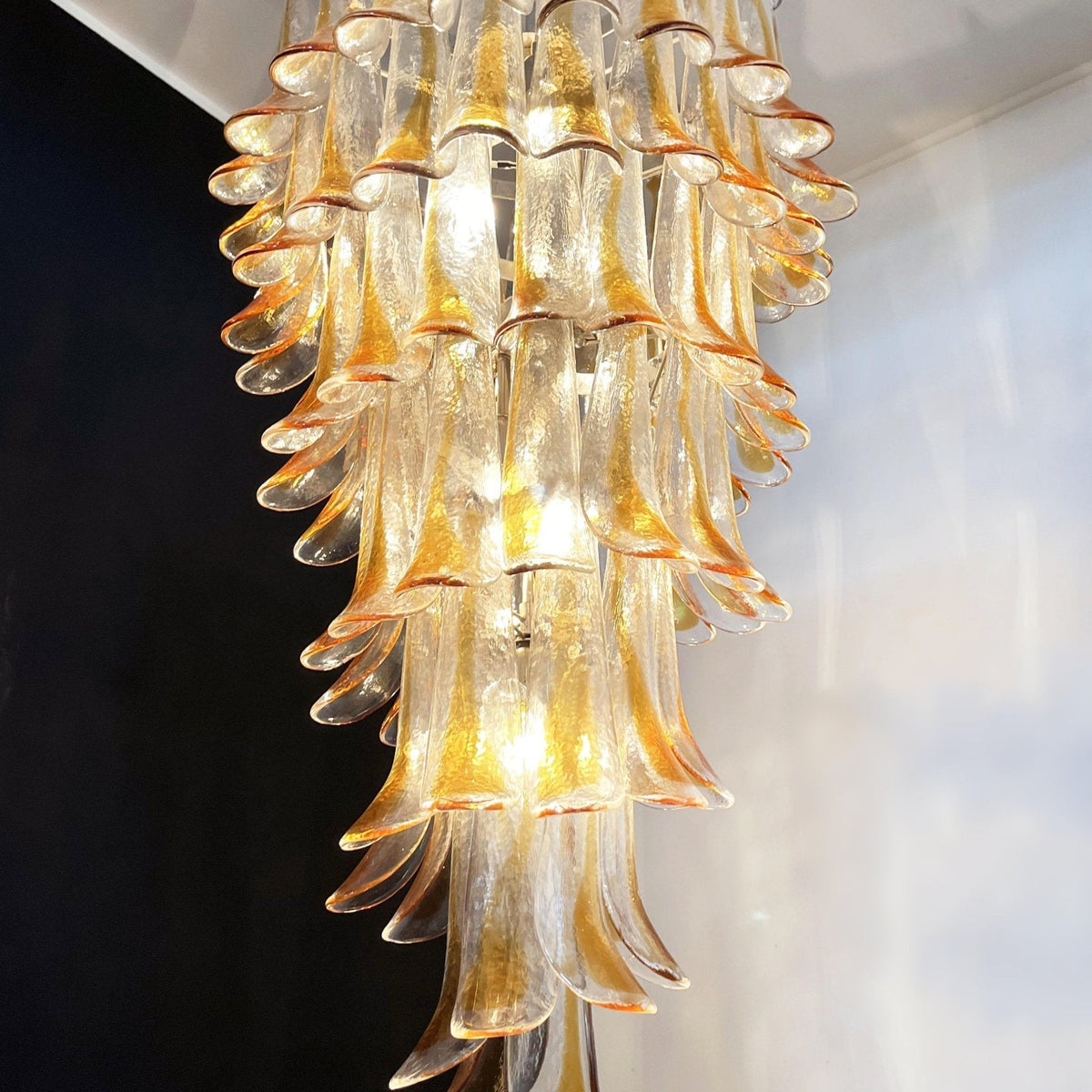 Eirisissa Lume Marigold Glass Chandelier