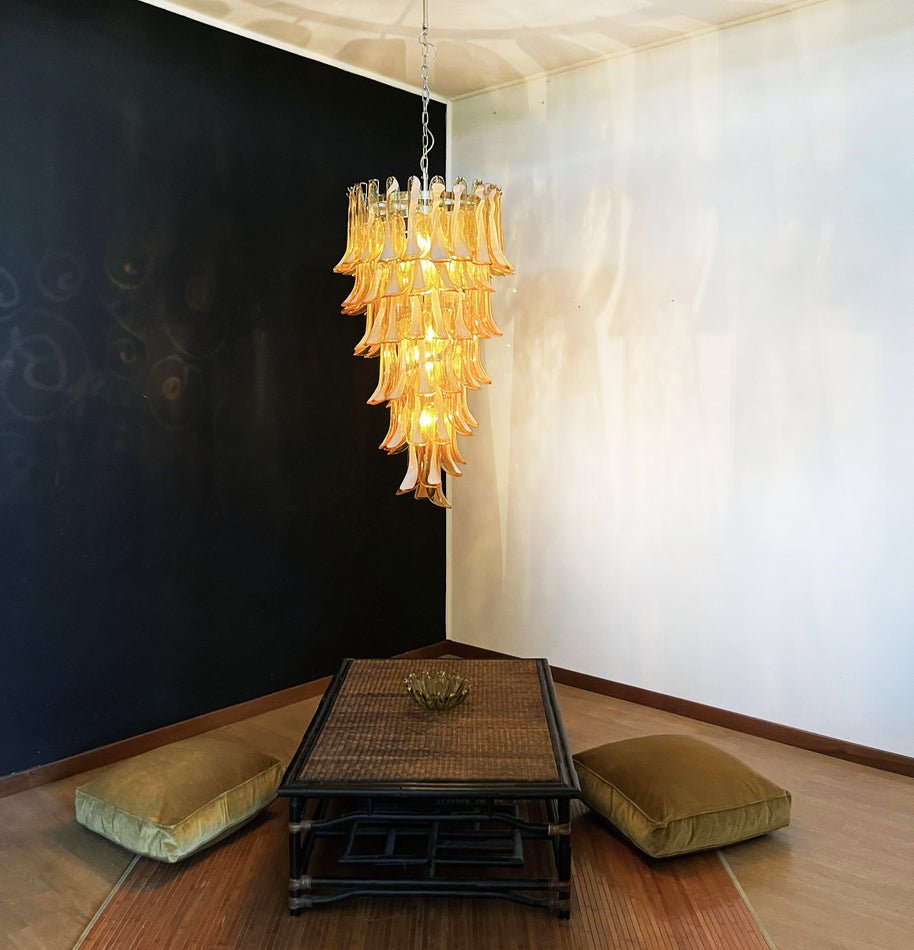 Eirisissa Lume Marigold Glass Chandelier
