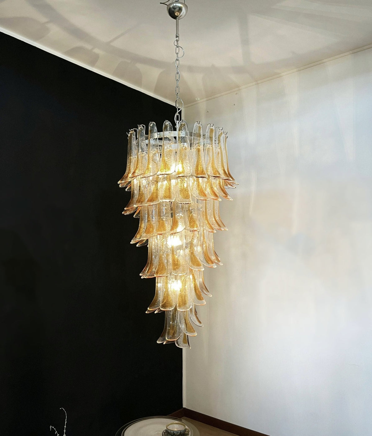 Eirisissa Lume Marigold Glass Chandelier