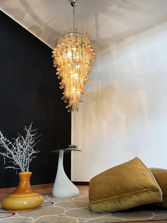 Eirisissa Lume Marigold Glass Chandelier