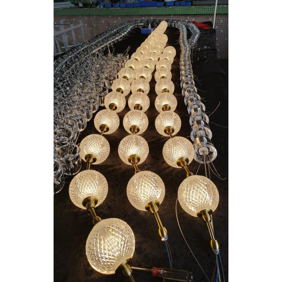 Ciriella Beaded Plastic Chandelier