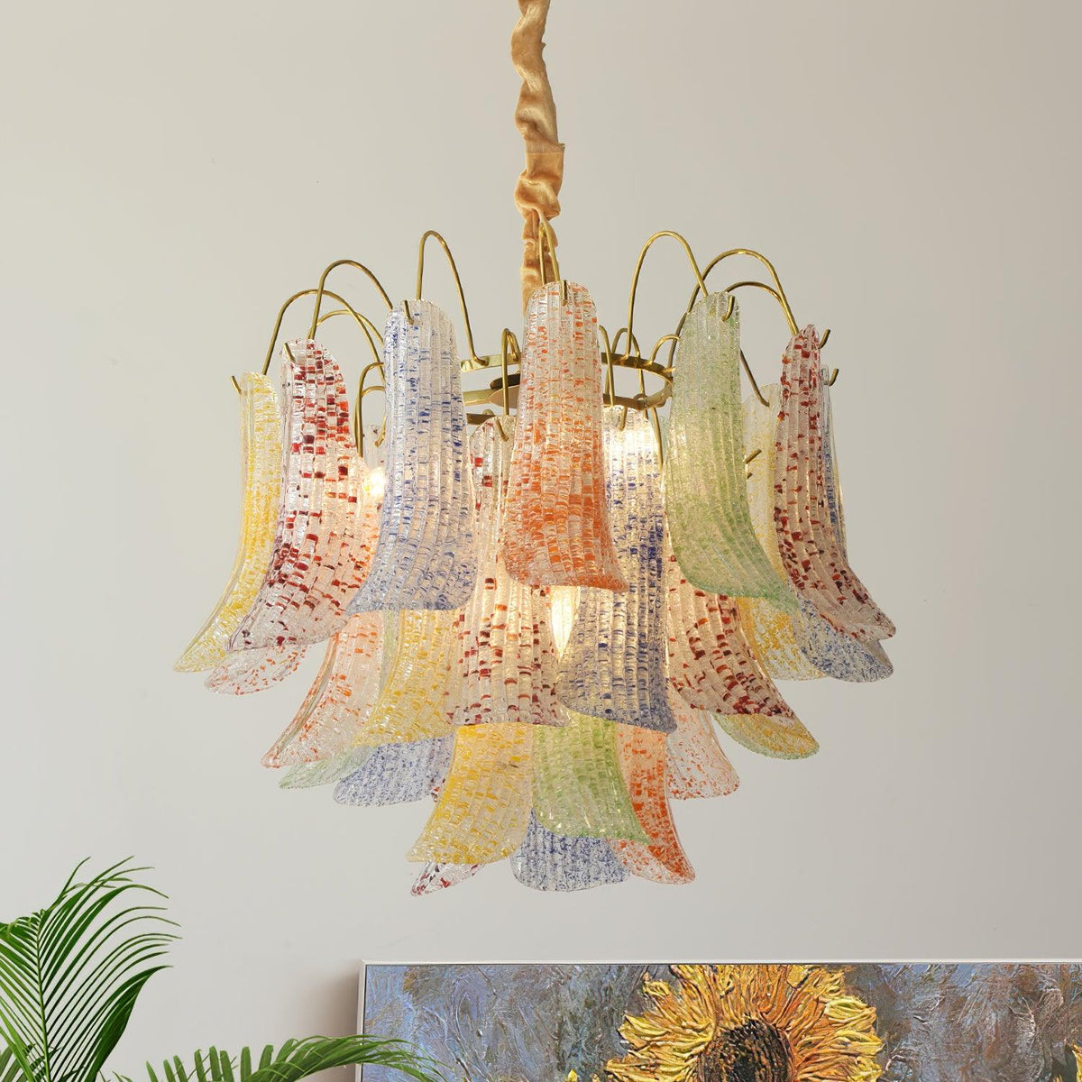Velaelle Glass Chandelier
