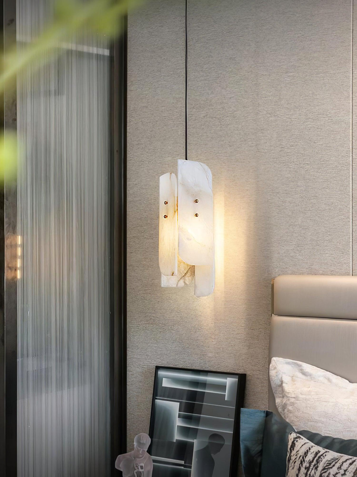 Vicarus Layered Alabaster Pendant Light
