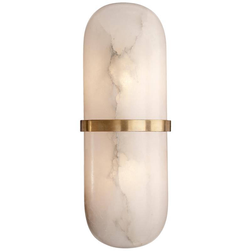 Albanora Pill Form Alabaster Sconce Wall Lamp