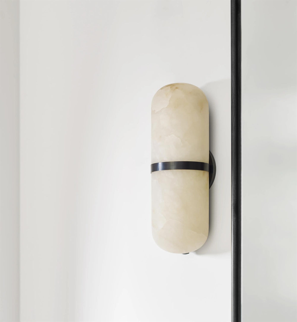 Albanora Pill Form Alabaster Sconce Wall Lamp