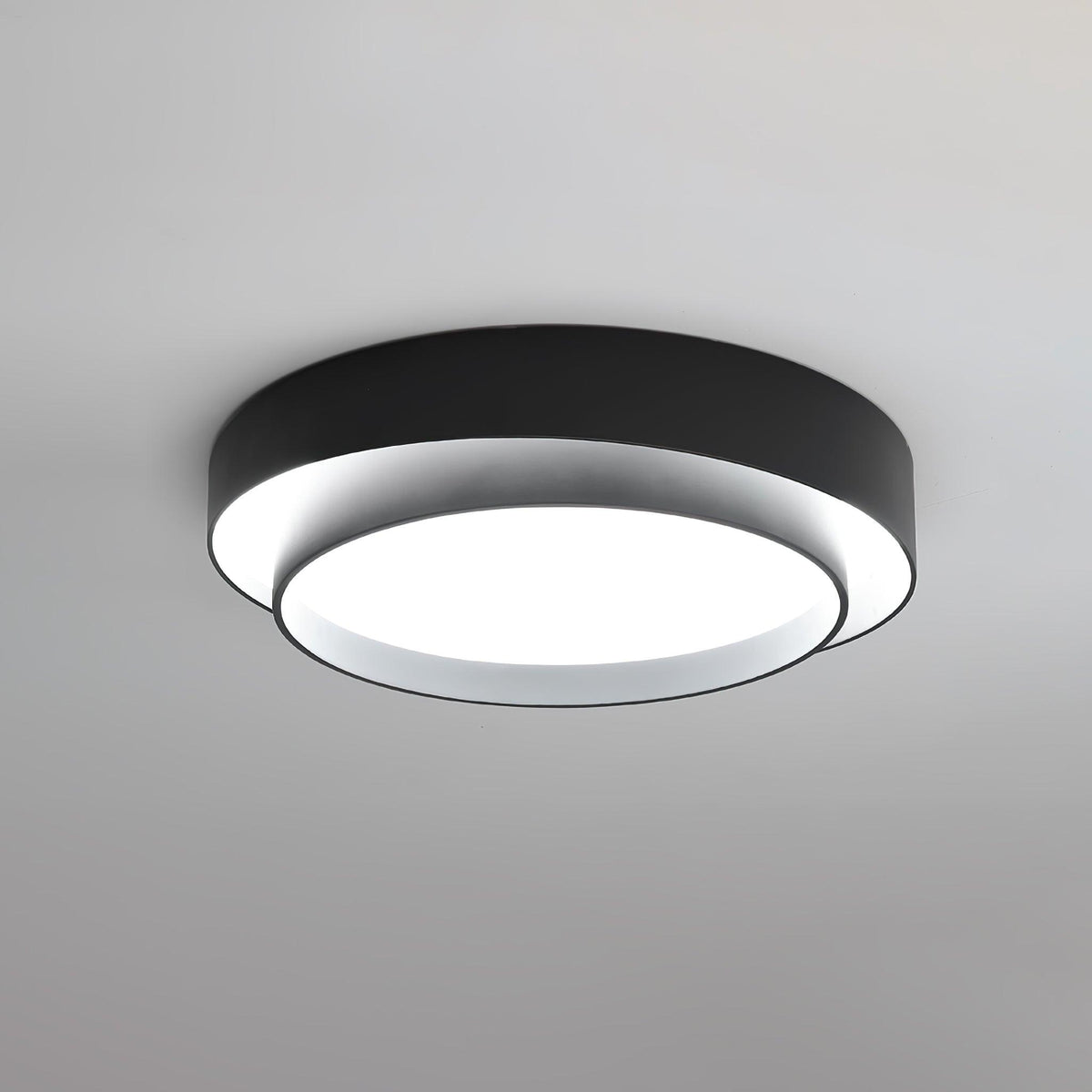Fibanor Nordic Art Deco Circular Flush Mount Ceiling Light