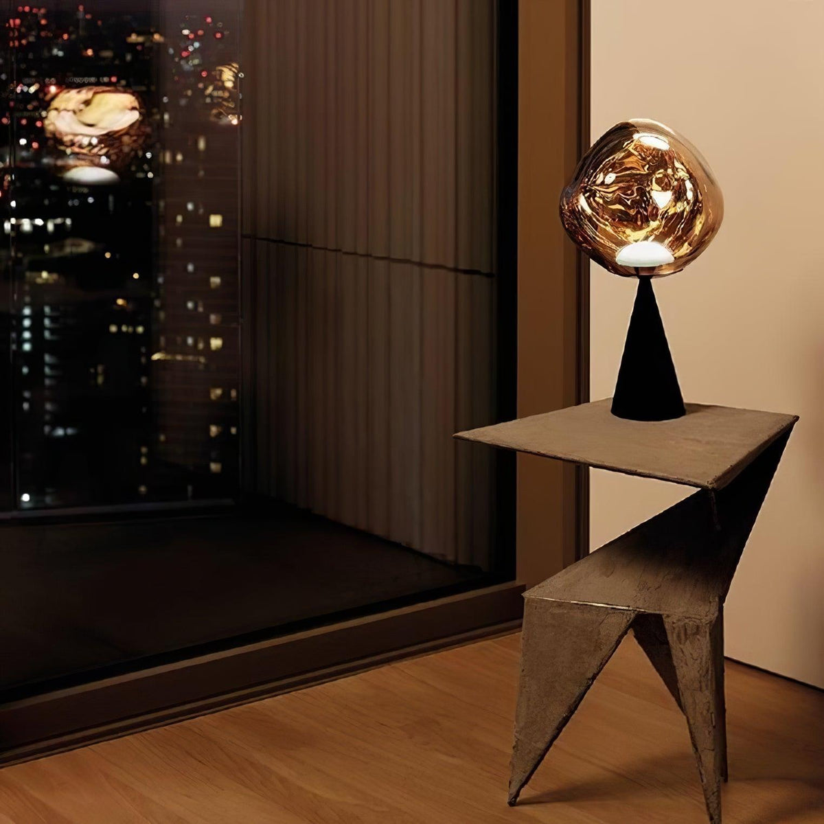 Lava Cone Fat Table Lamp