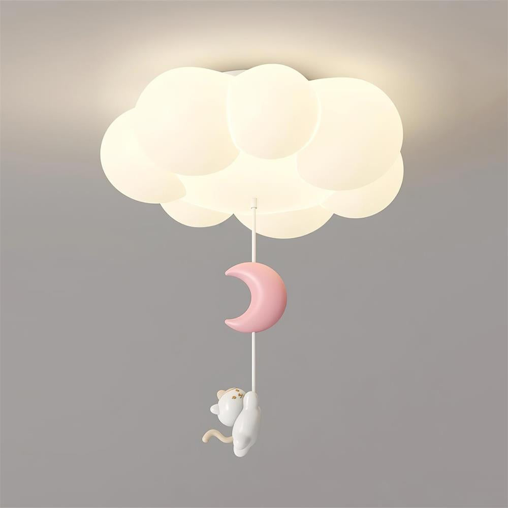 Meowdream Whimsical Cloud Ceiling Lamp