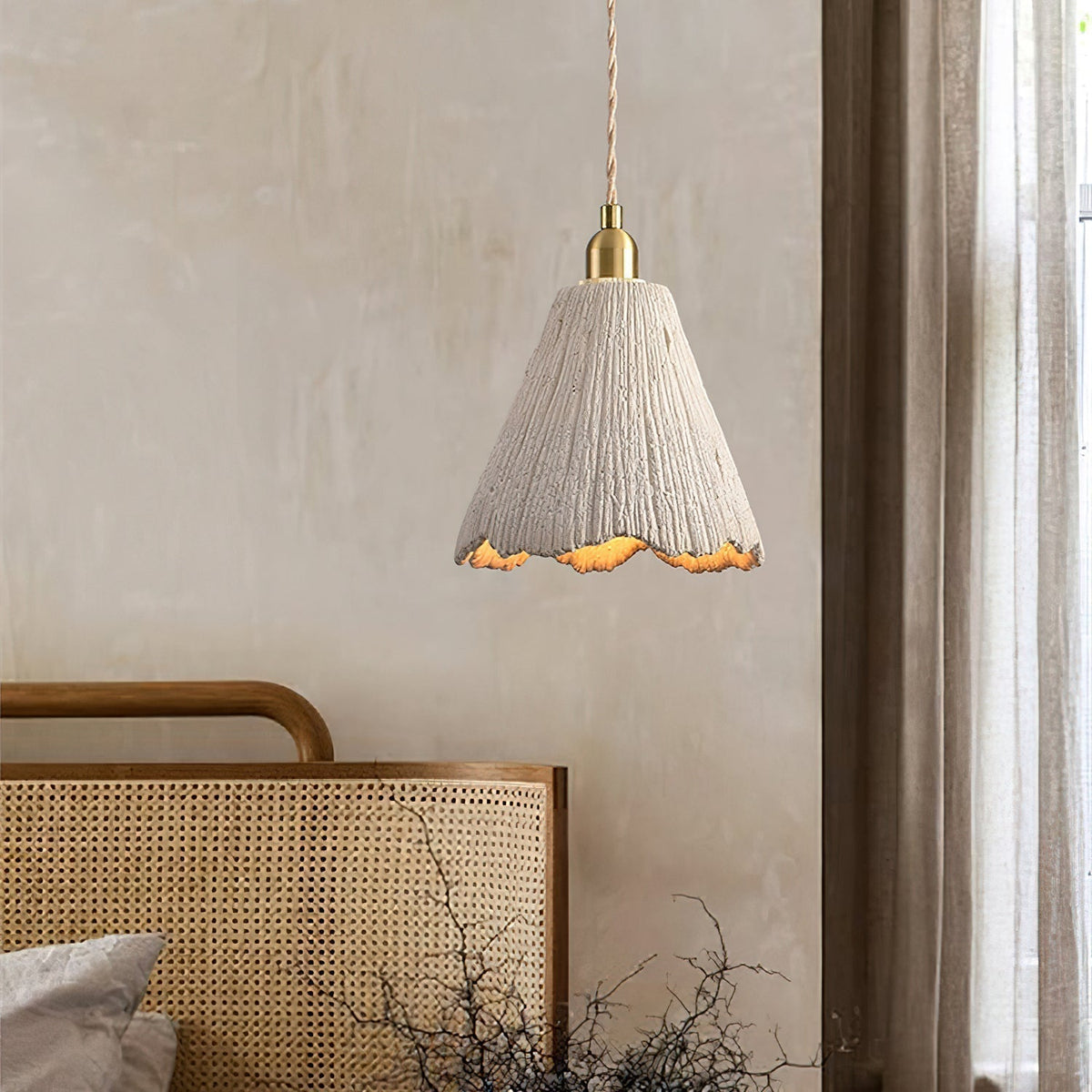 Gepasal Textured Pendant Lights Cement