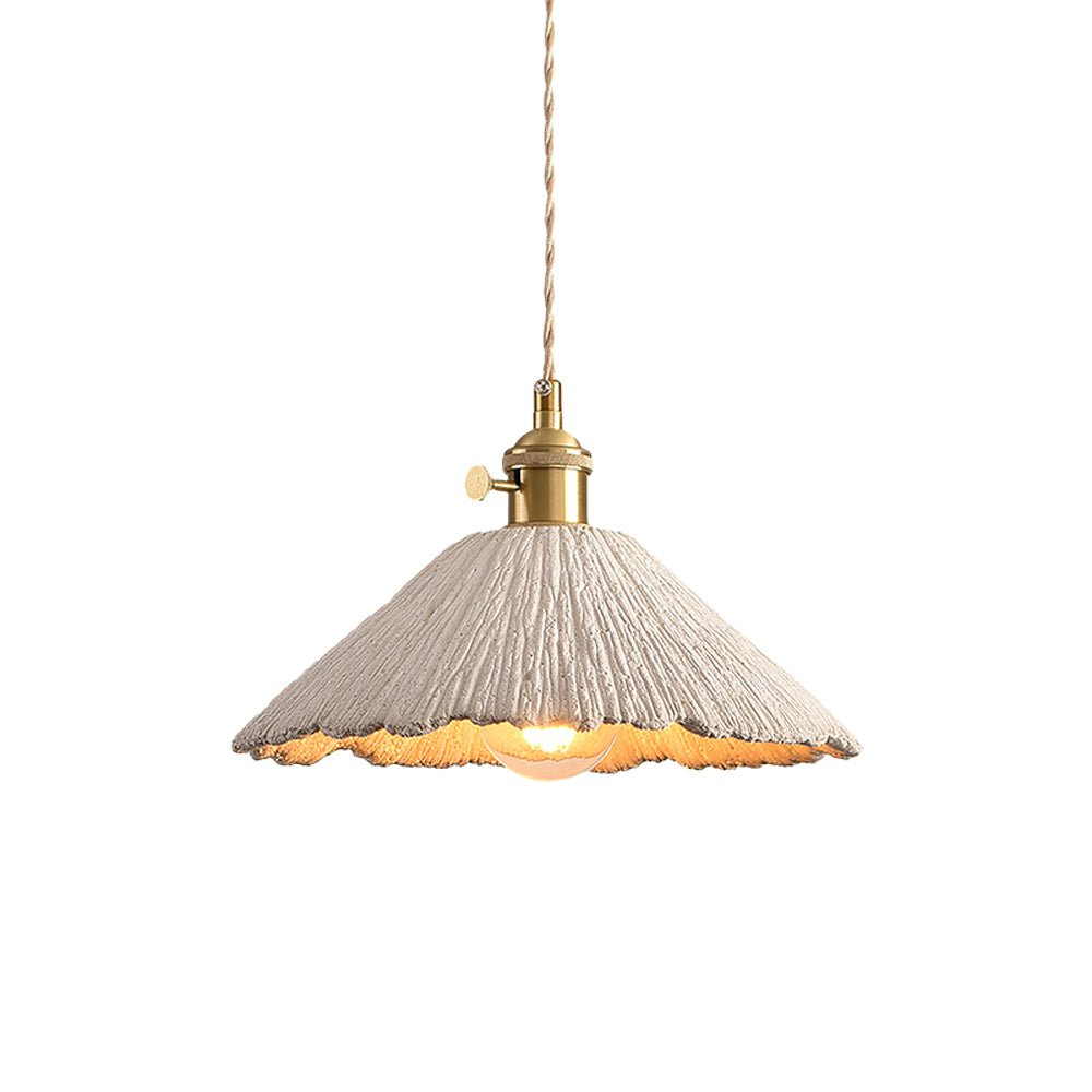 Nirove Pendant Lamp Adjustable Fabric Shade