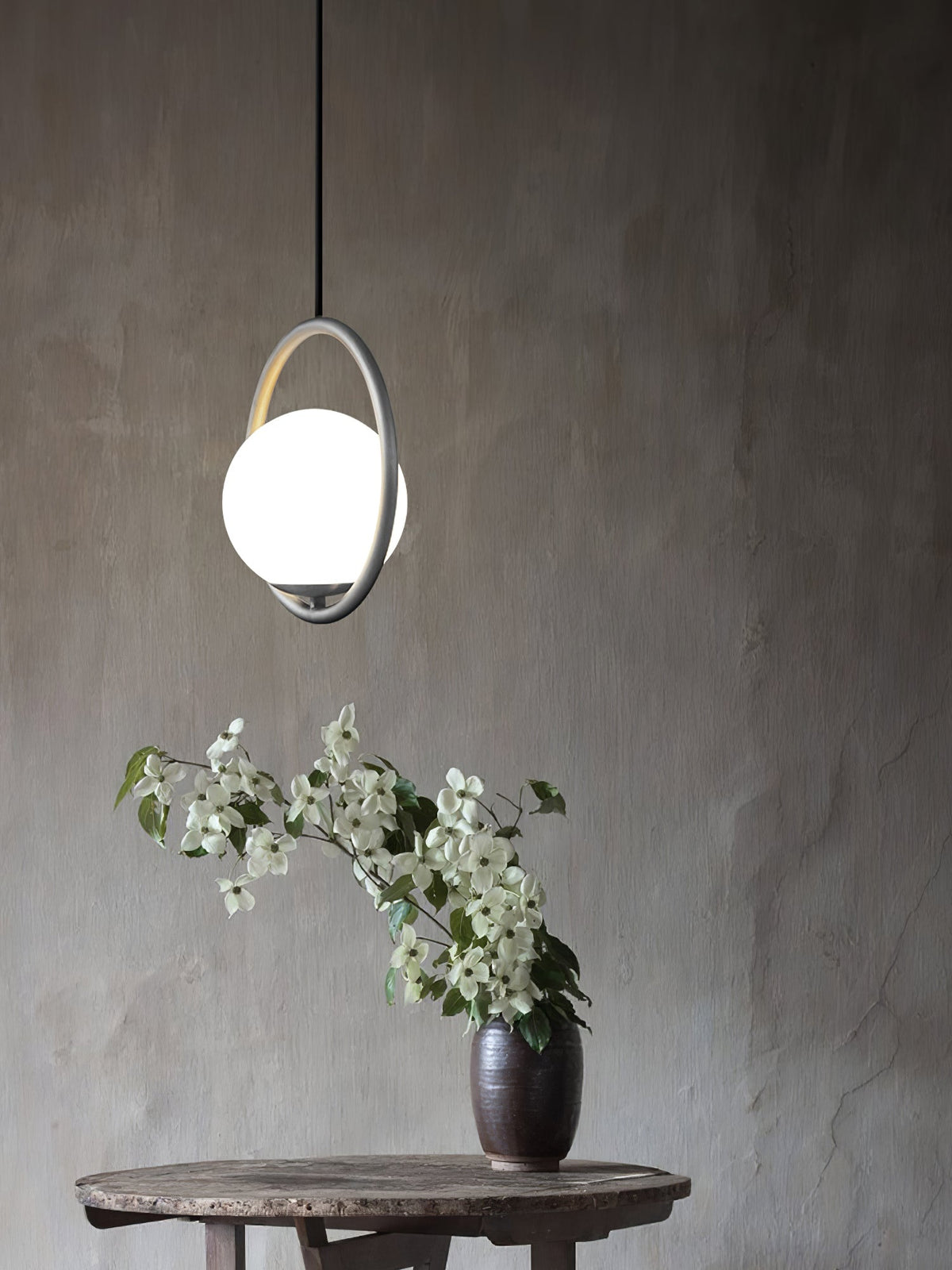 Sorveth Contemporary Brass Pendant Light
