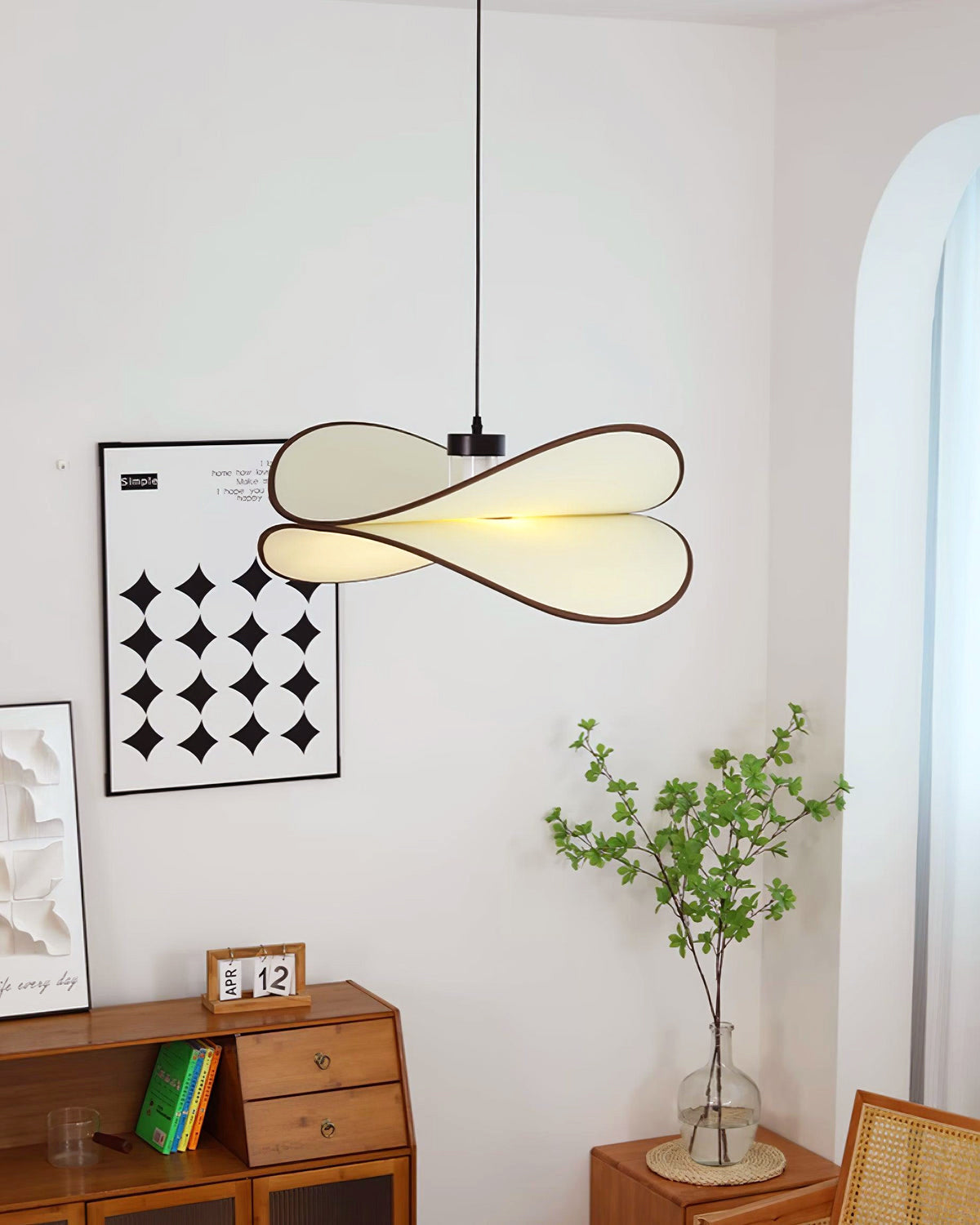 Sereraya Creativity Art Fabric Pendant Lamp