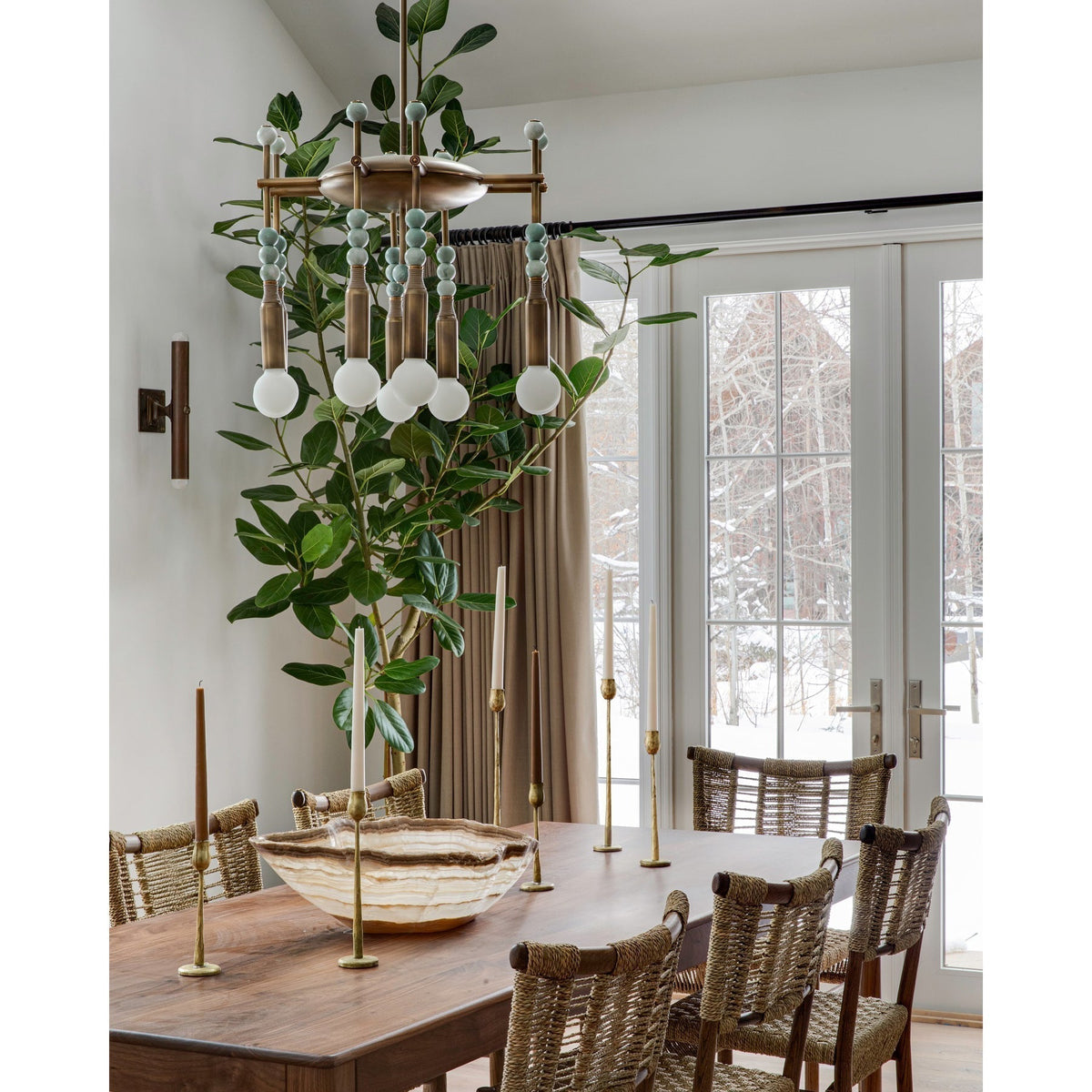 Mariviel Traditional Elegance Marble Chandelier