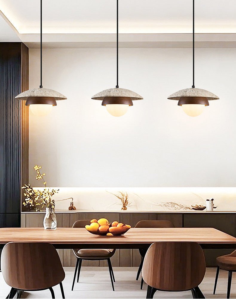 Seruenne Travertine Pendant Light