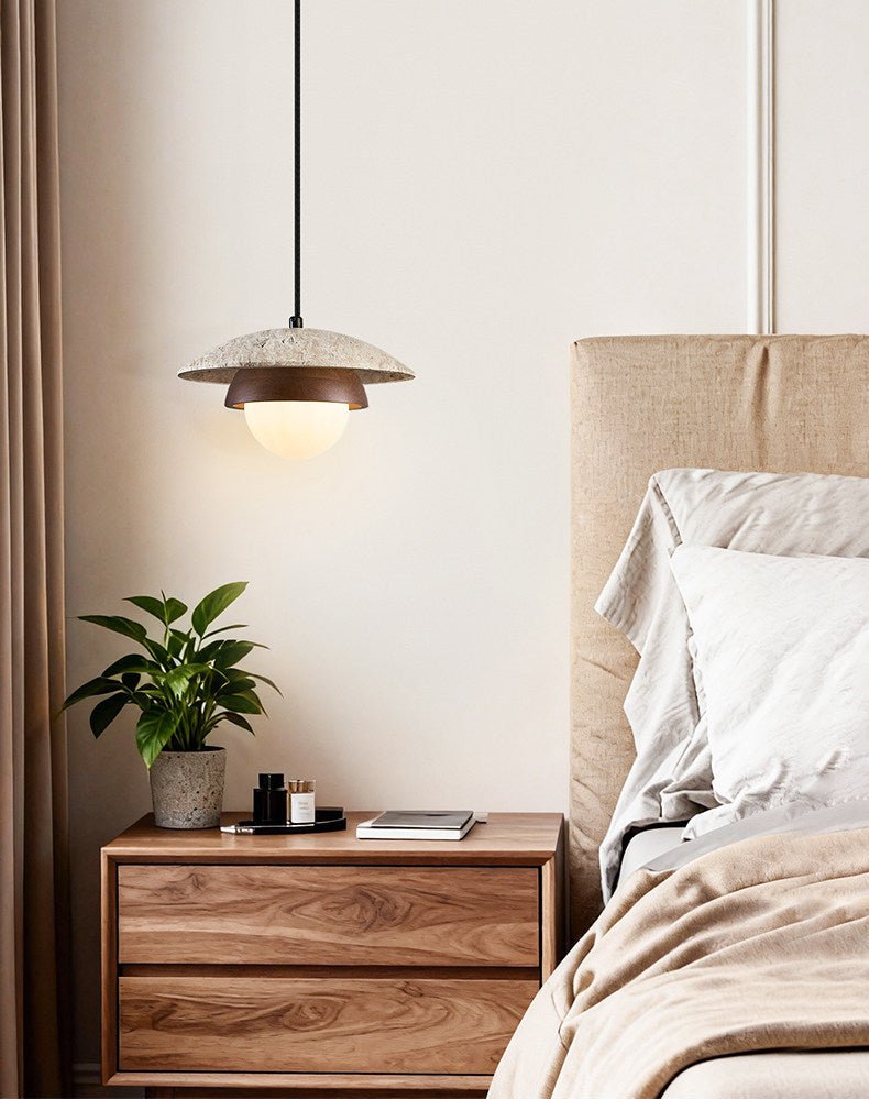 Seruenne Travertine Pendant Light