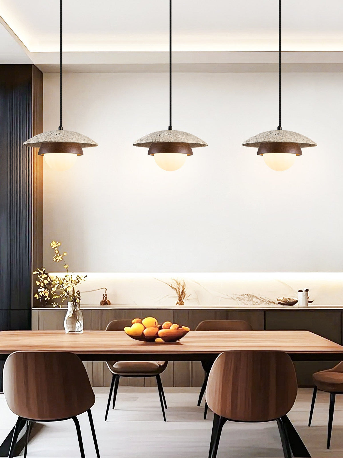Seruenne Travertine Pendant Light