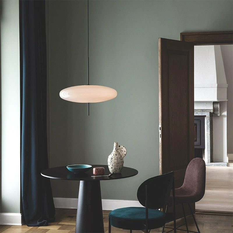 Wivovur Nordic Modern Oval Single Pendant Light
