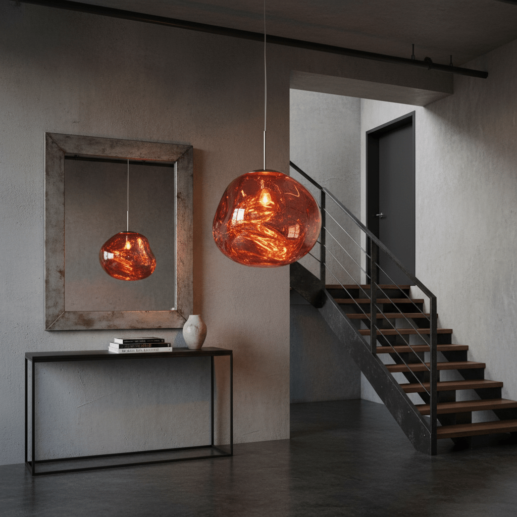 Roseview Lava Pendant Light
