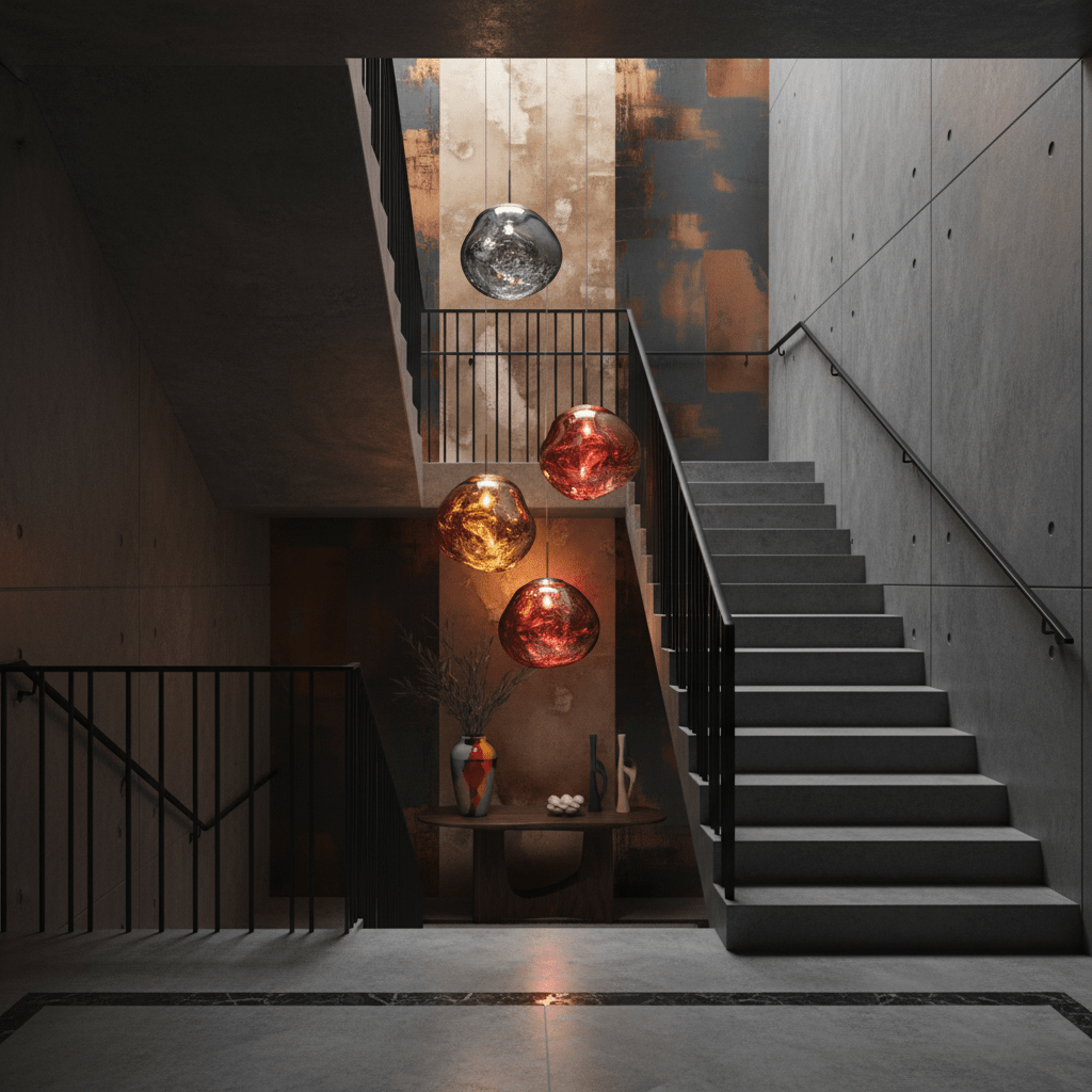 Roseview Lava Pendant Light