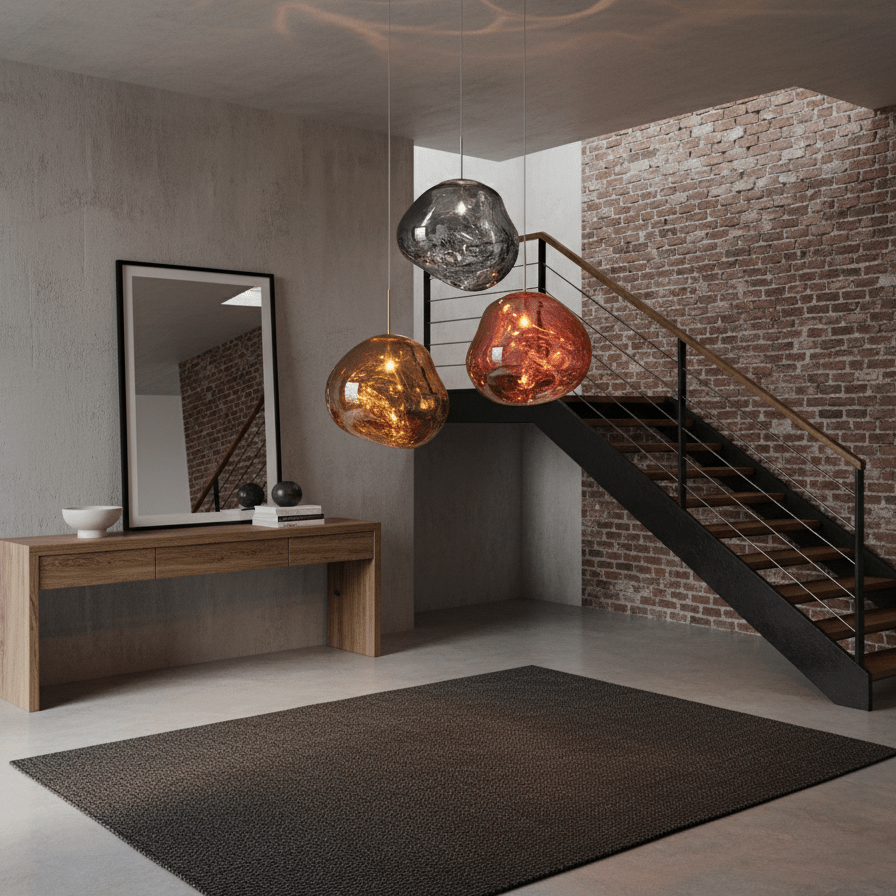 Roseview Lava Pendant Light