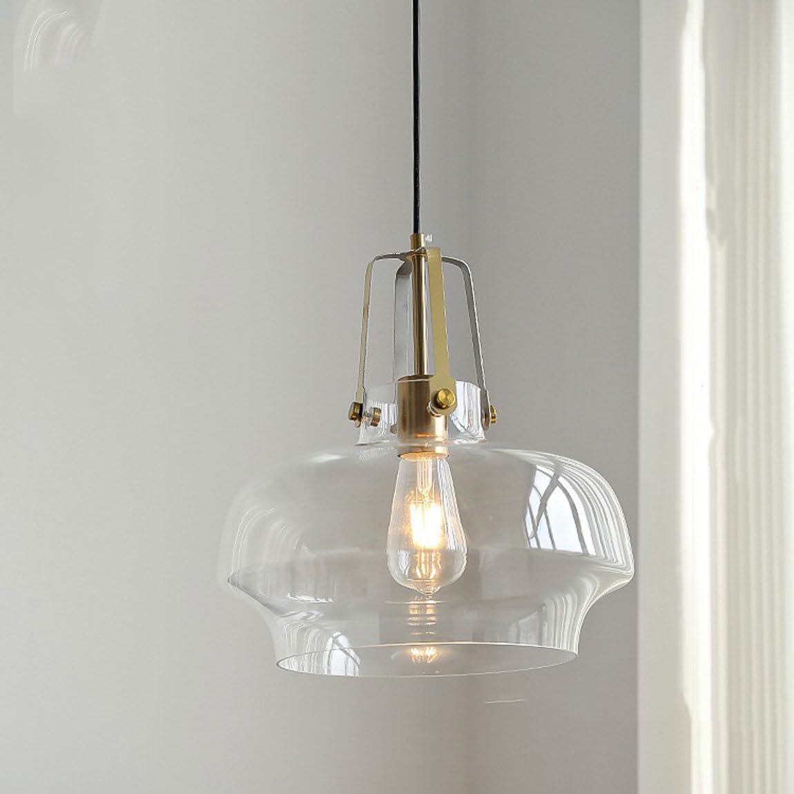 Lanoviko Pendant Light Glass Modern Unique Shaped