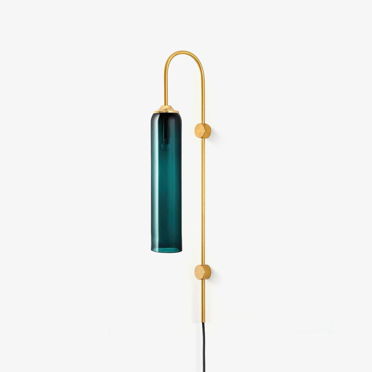 Celaielle Modern Glass Plug-In Wall Lamp