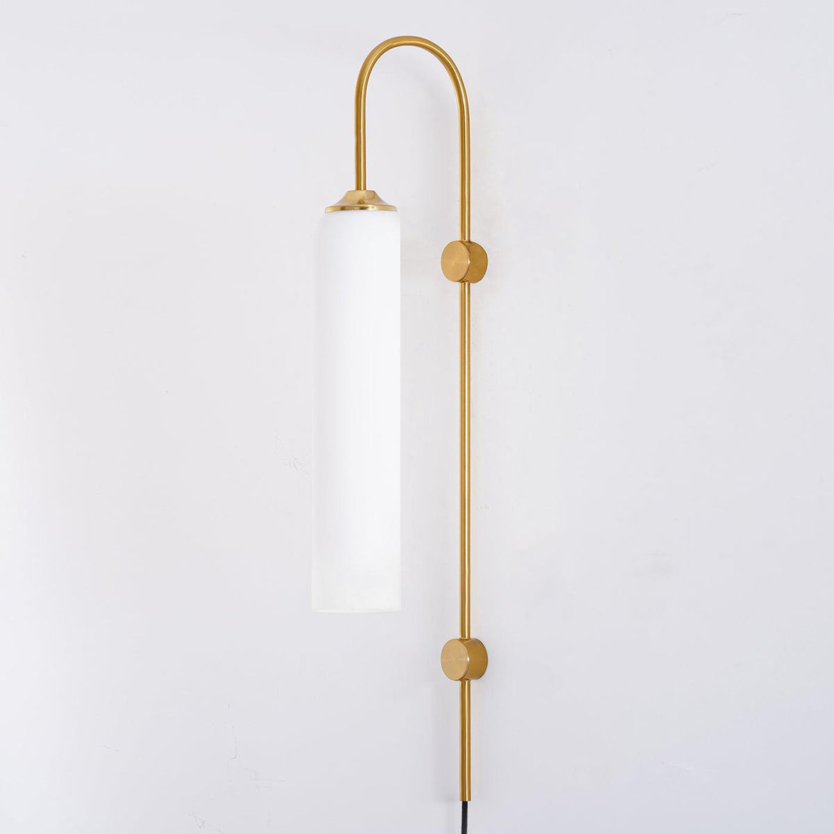 Celaielle Modern Glass Plug-In Wall Lamp