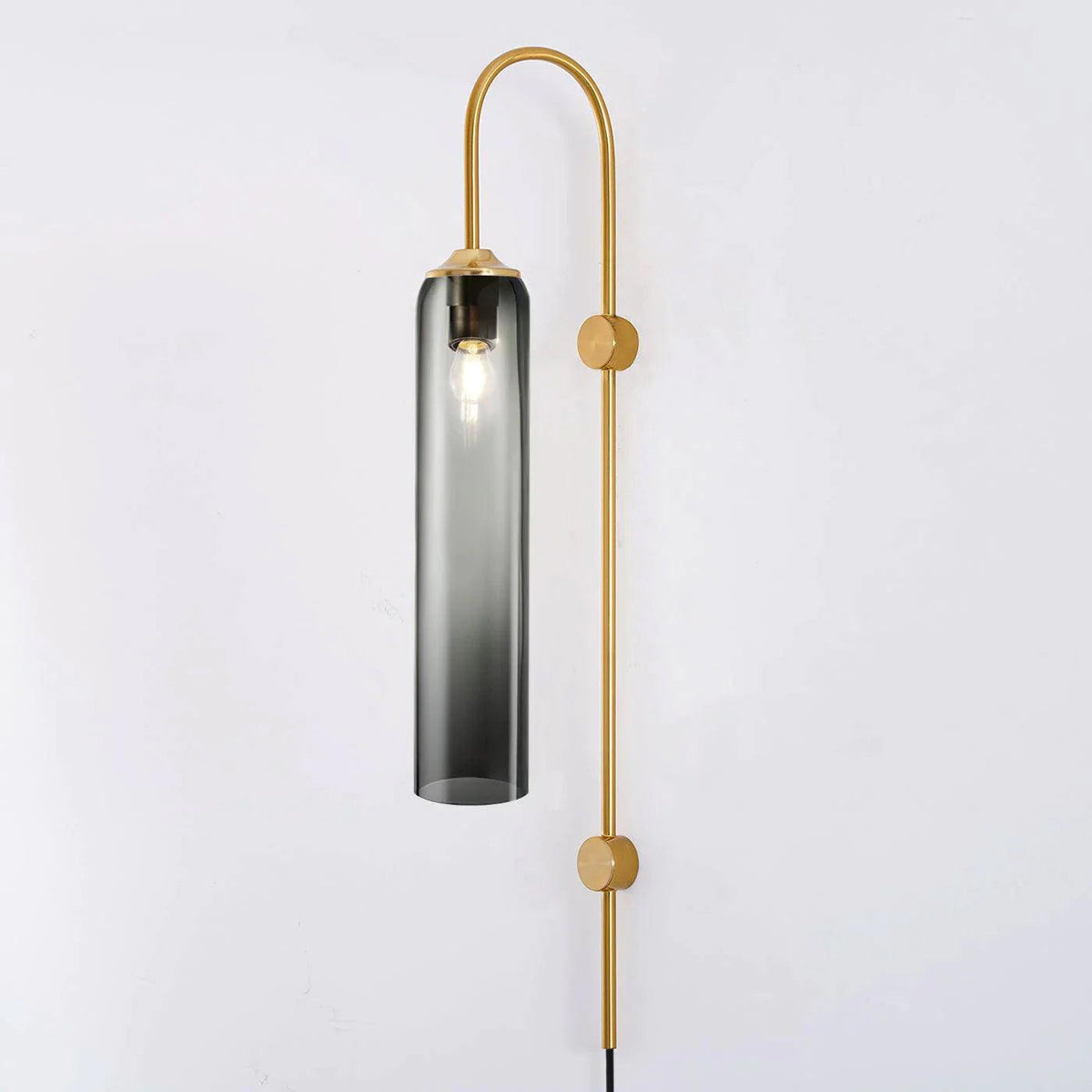 Celaielle Modern Glass Plug-In Wall Lamp