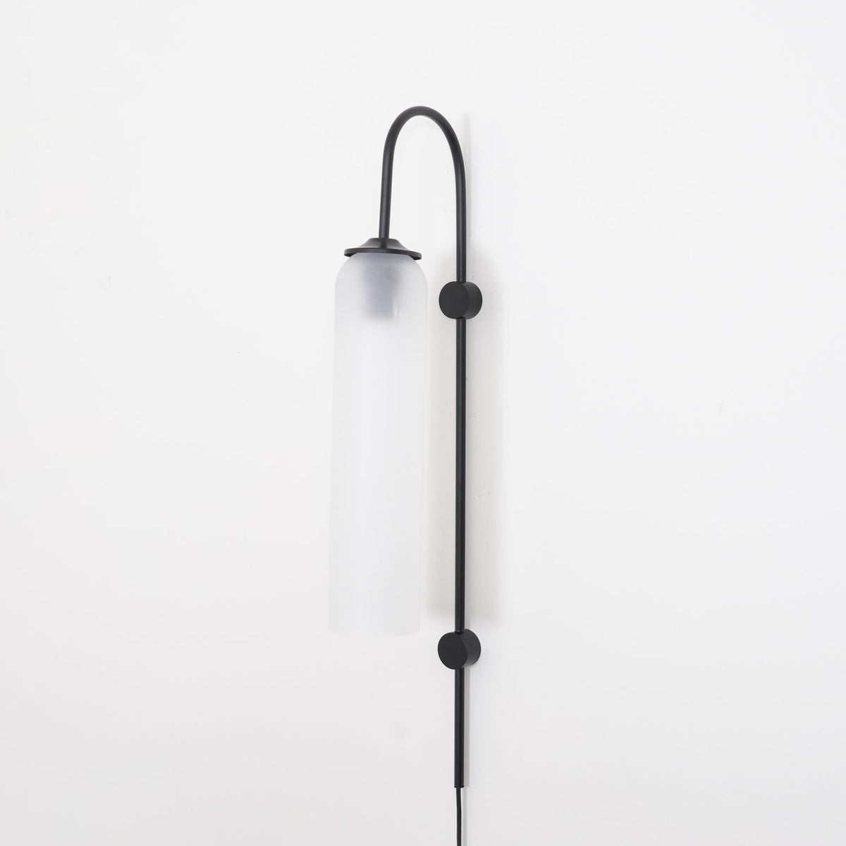 Celaielle Modern Glass Plug-In Wall Lamp