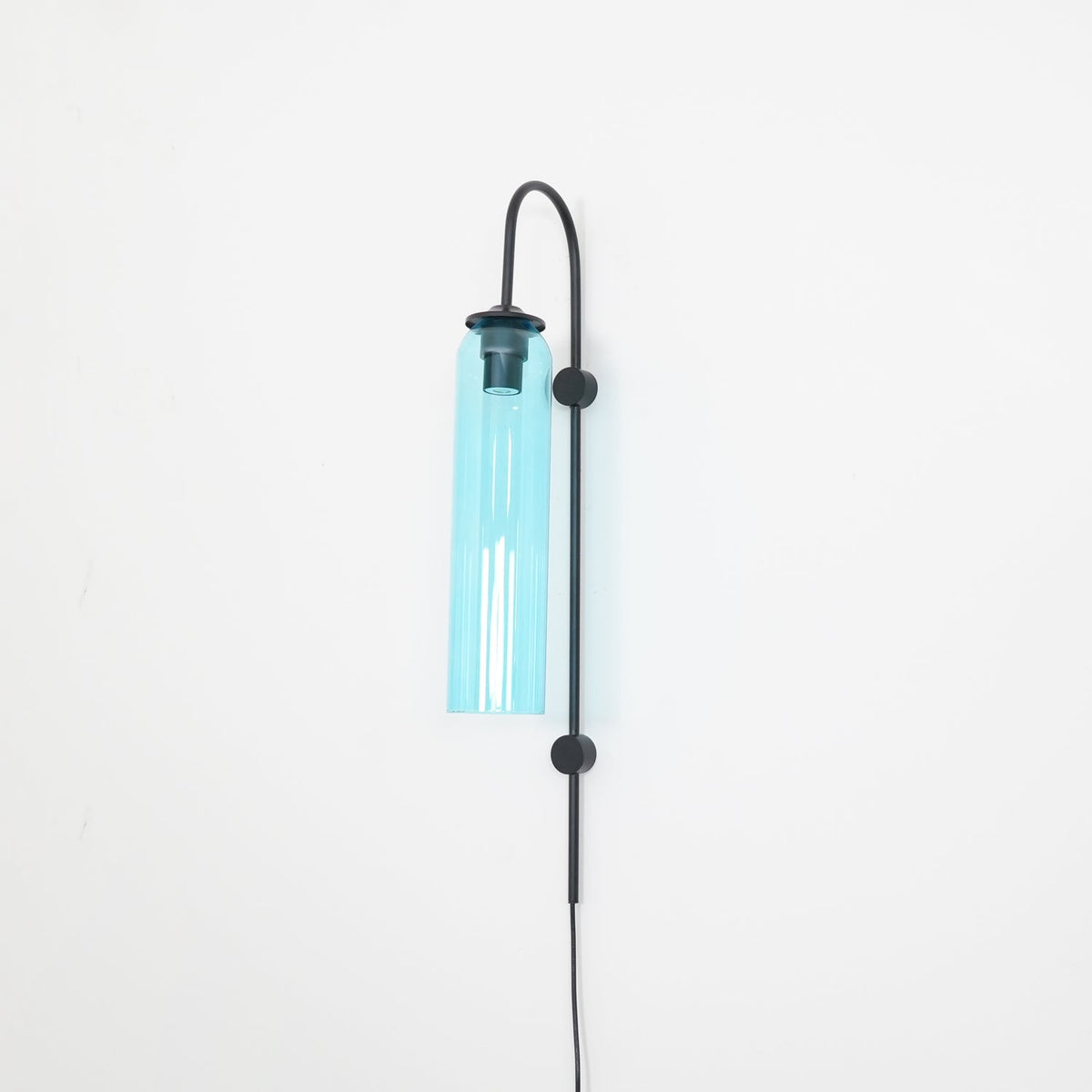 Celaielle Modern Glass Plug-In Wall Lamp