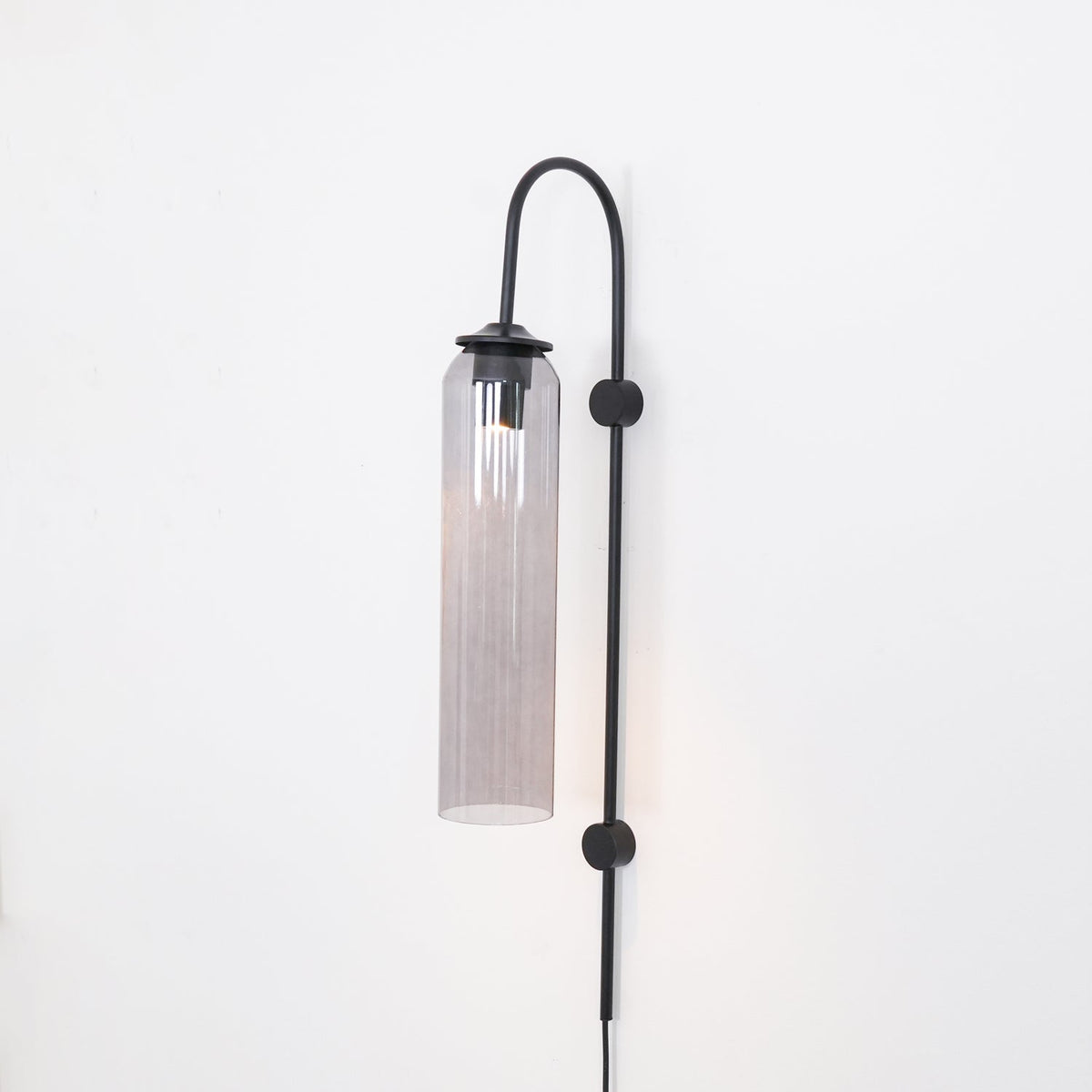 Celaielle Modern Glass Plug-In Wall Lamp