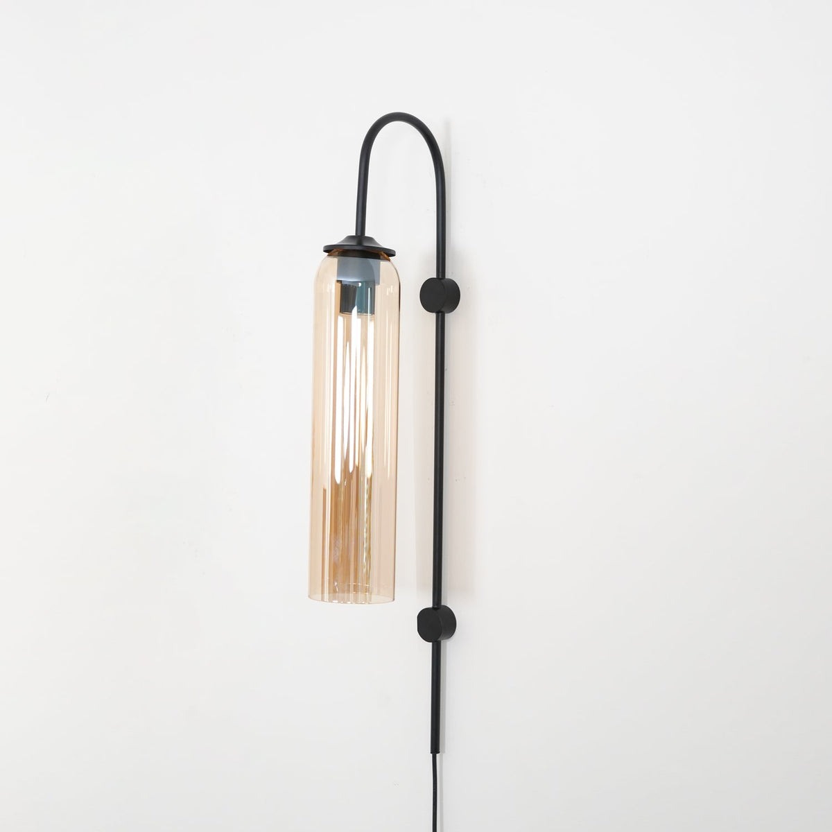 Celaielle Modern Glass Plug-In Wall Lamp
