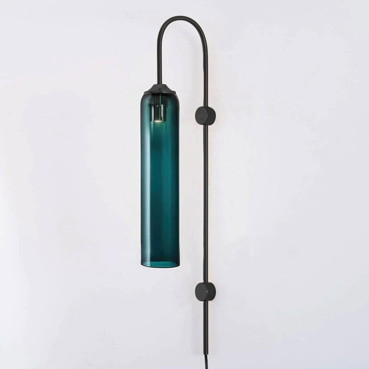 Celaielle Modern Glass Plug-In Wall Lamp