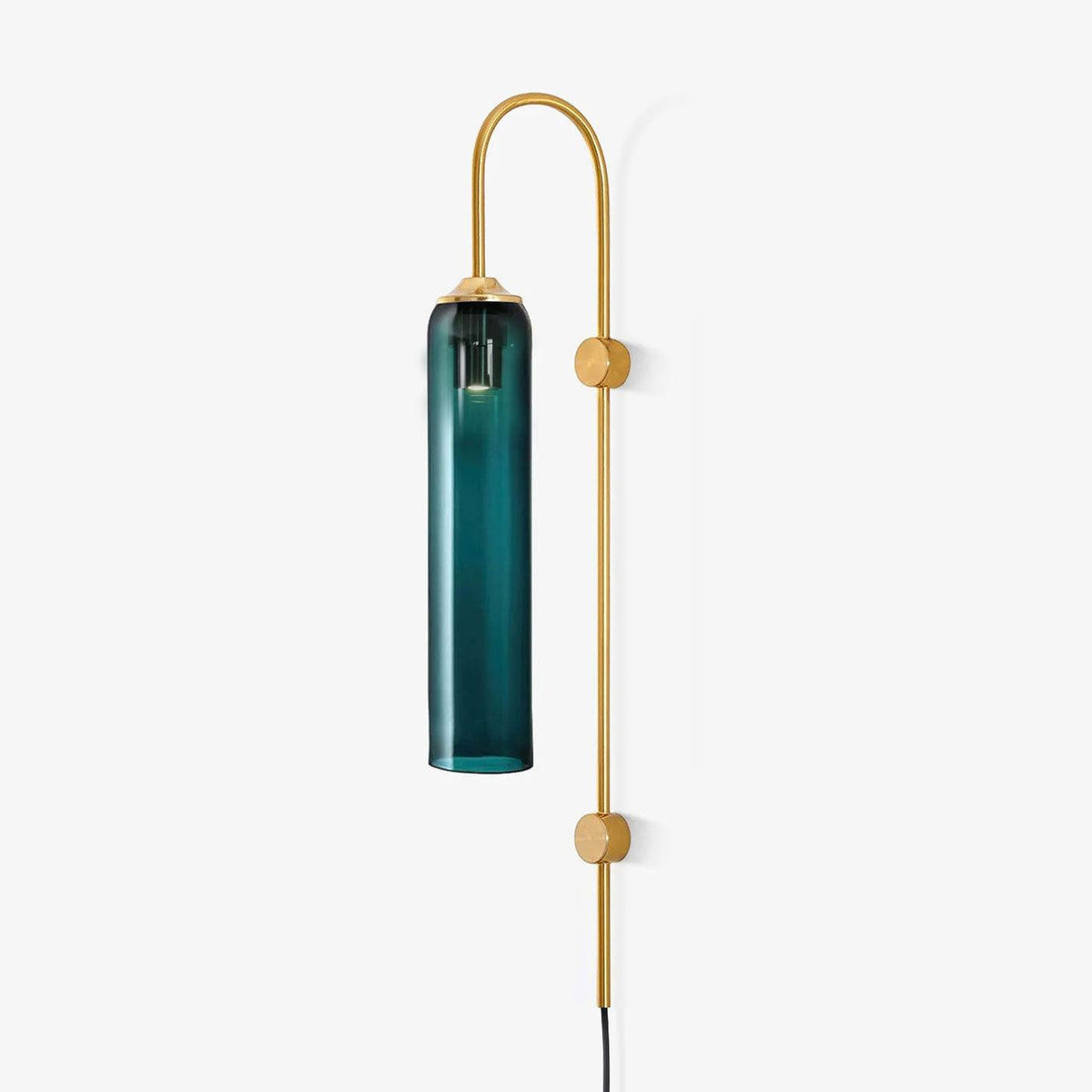 Celaielle Modern Glass Plug-In Wall Lamp