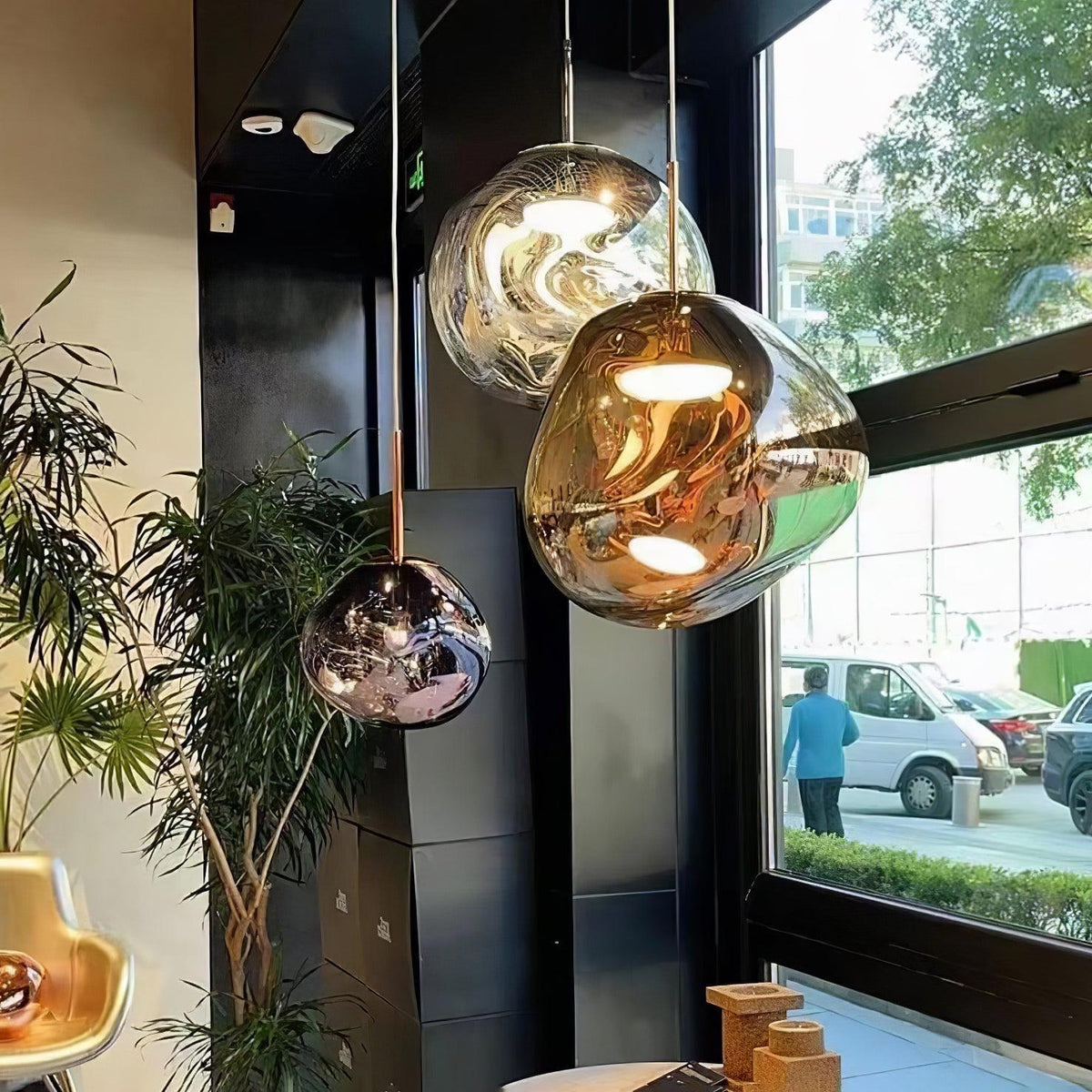 Roseview Lava Pendant Light