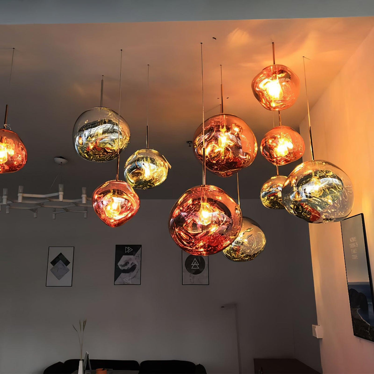 Roseview Lava Pendant Light