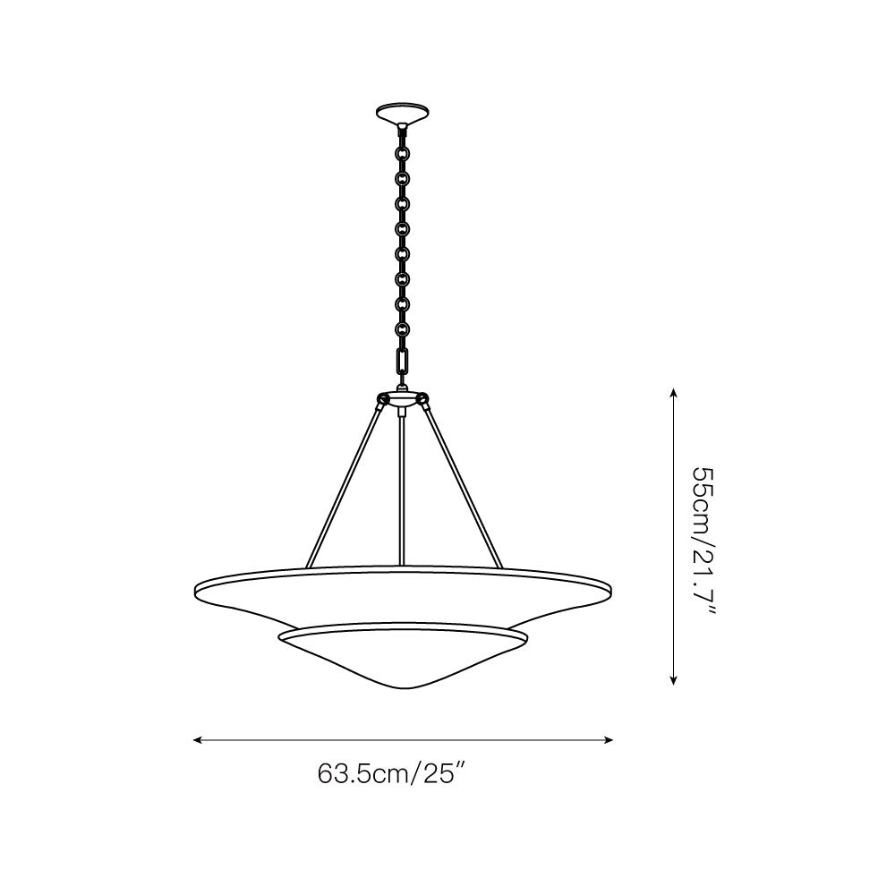 Avinisra Brass Chandelier