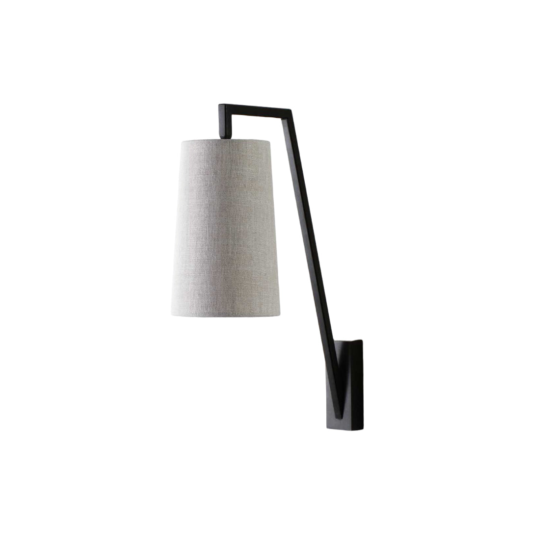 Myvarira Brass Fabric Wall Lamp