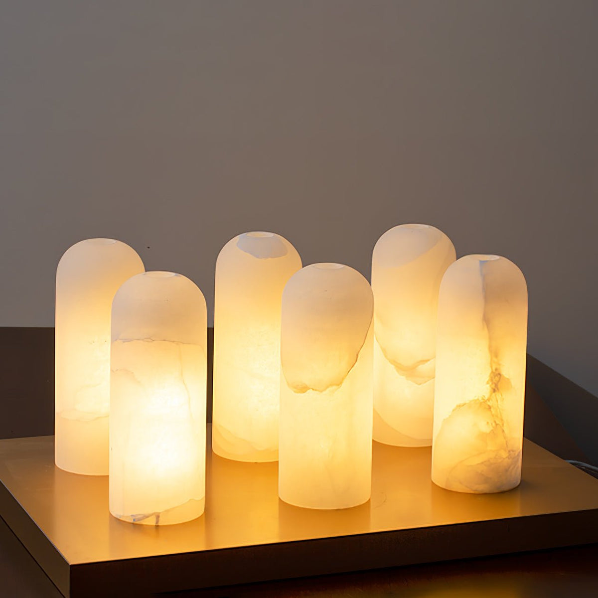 Haelion Pendant Alabaster Wall Light
