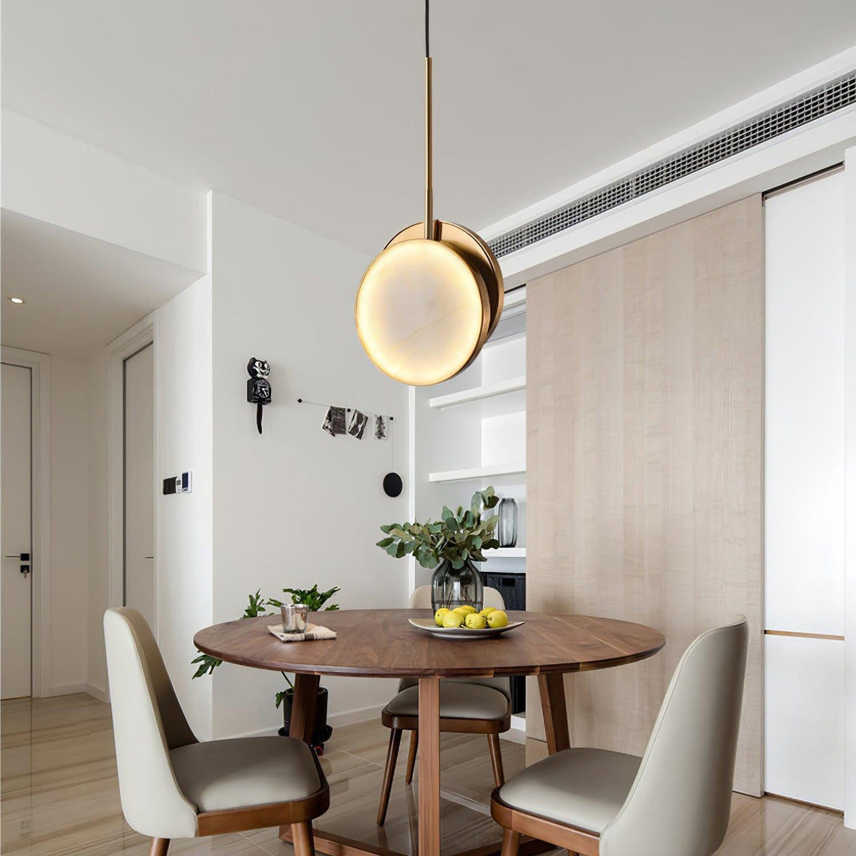 Nivinette Duo Alabaster Pendant Light