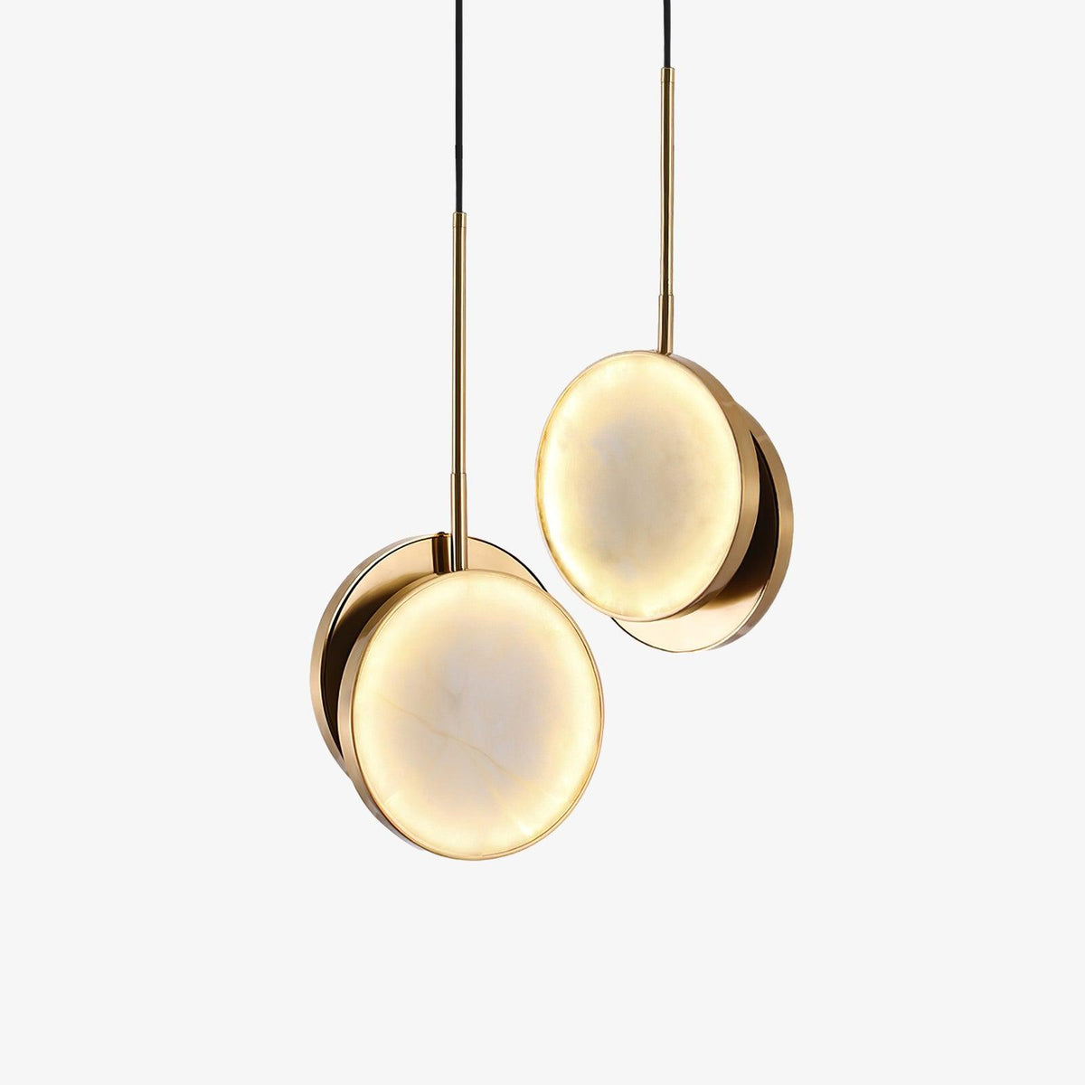 Nivinette Duo Alabaster Pendant Light