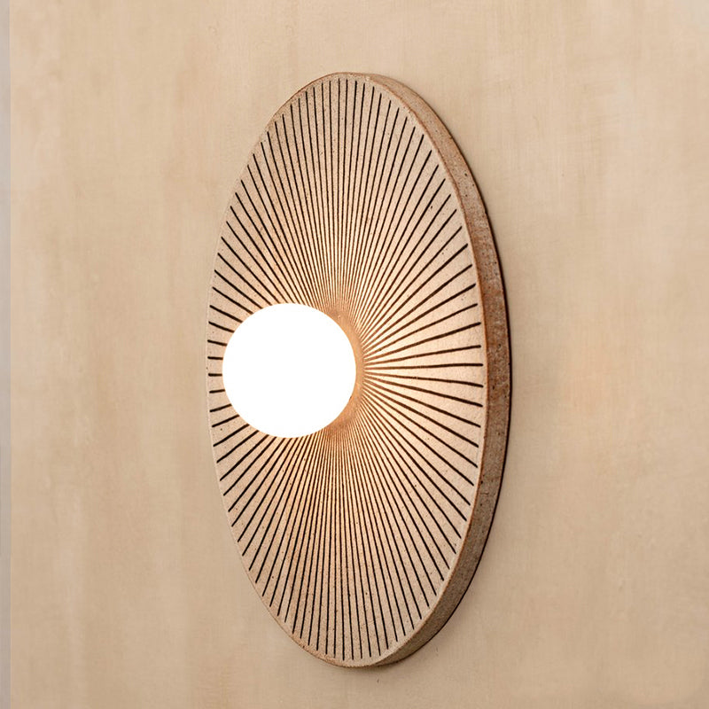 Celaelle Resin Glass Wall Lamp