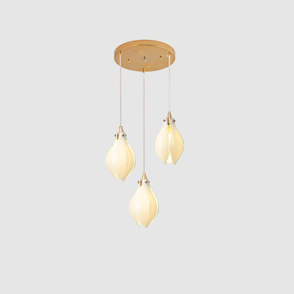 Bitopek Luxury Metal Ceramic Pendant Light Living Room Bedroom