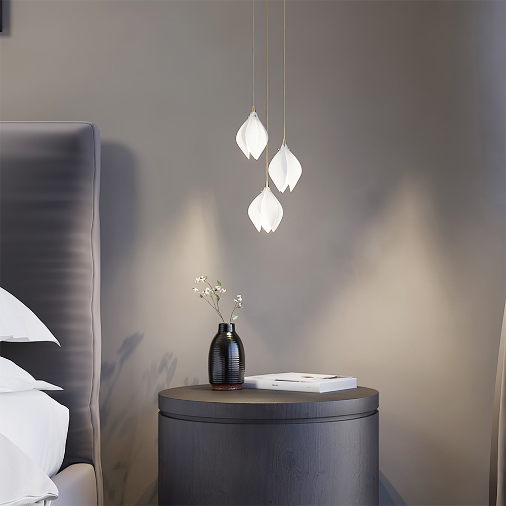 Bitopek Luxury Metal Ceramic Pendant Light Living Room Bedroom