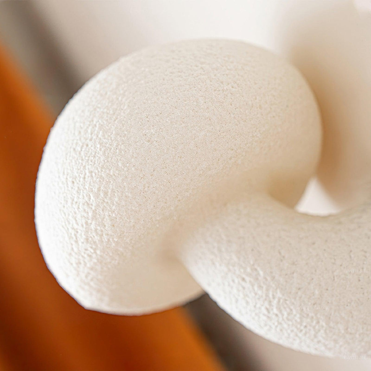 Mylo Mushroom Resin Plug-in Wall Lamp