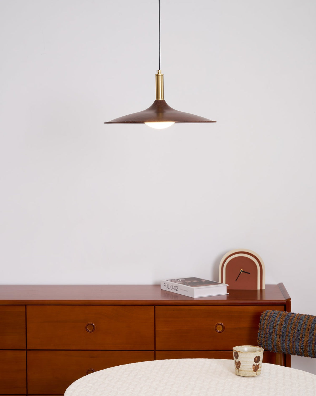Renalora Crane Swing Arm Pendant Lamp