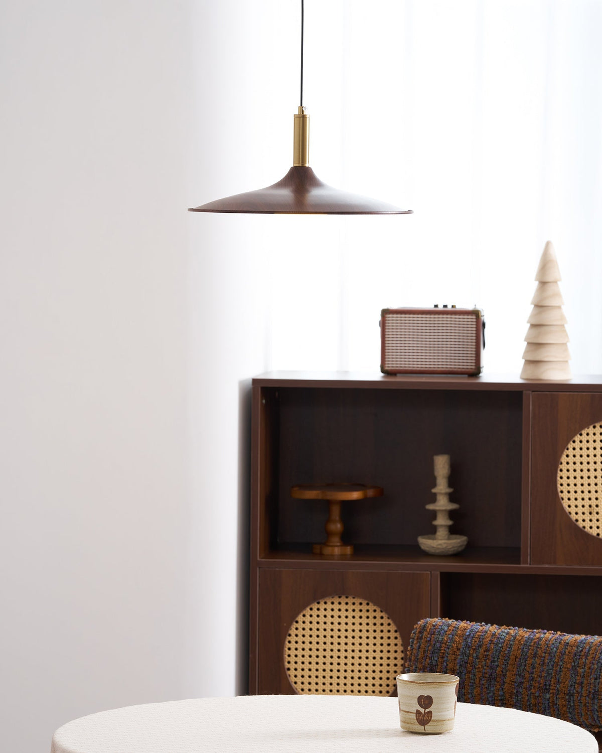 Renalora Crane Swing Arm Pendant Lamp