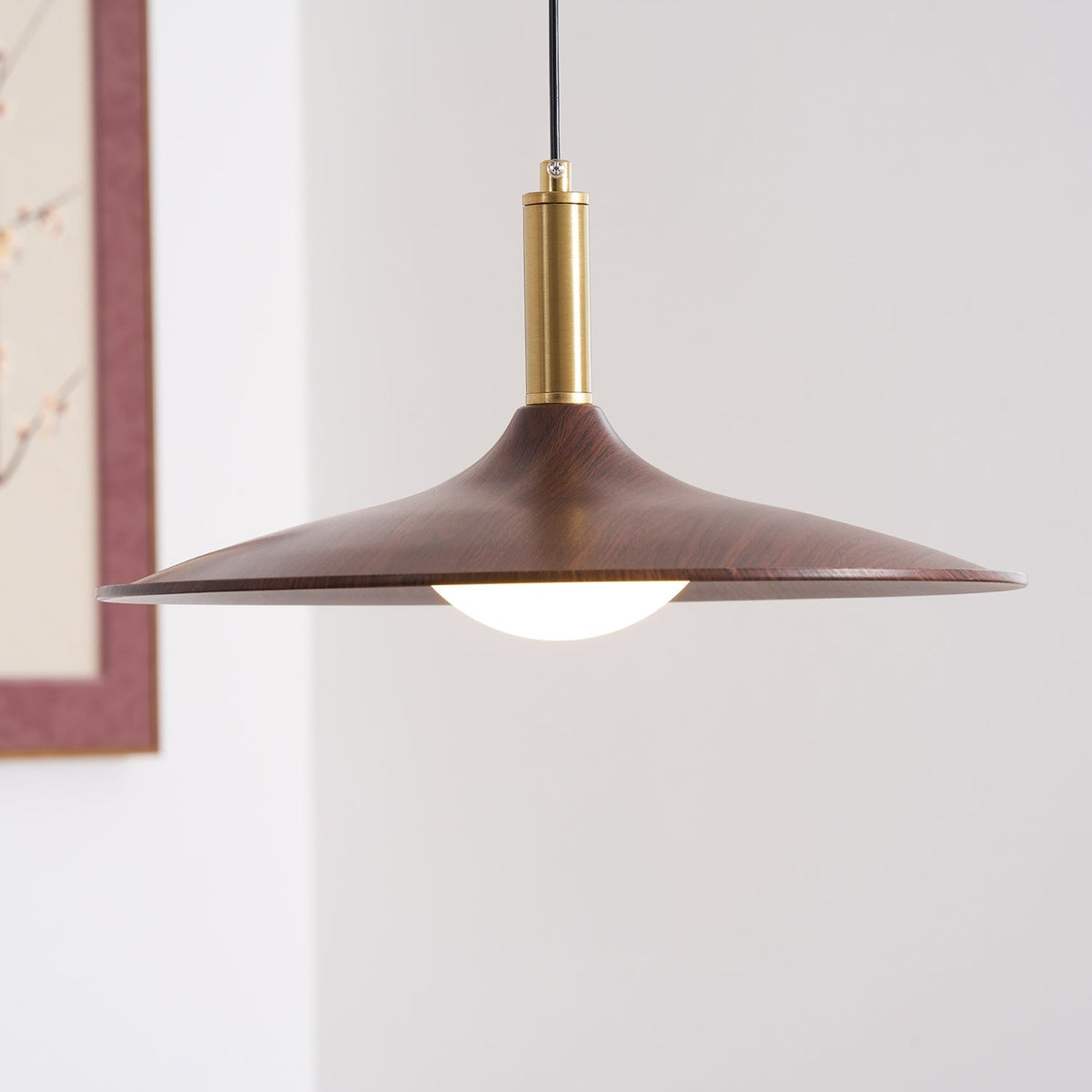 Renalora Crane Swing Arm Pendant Lamp