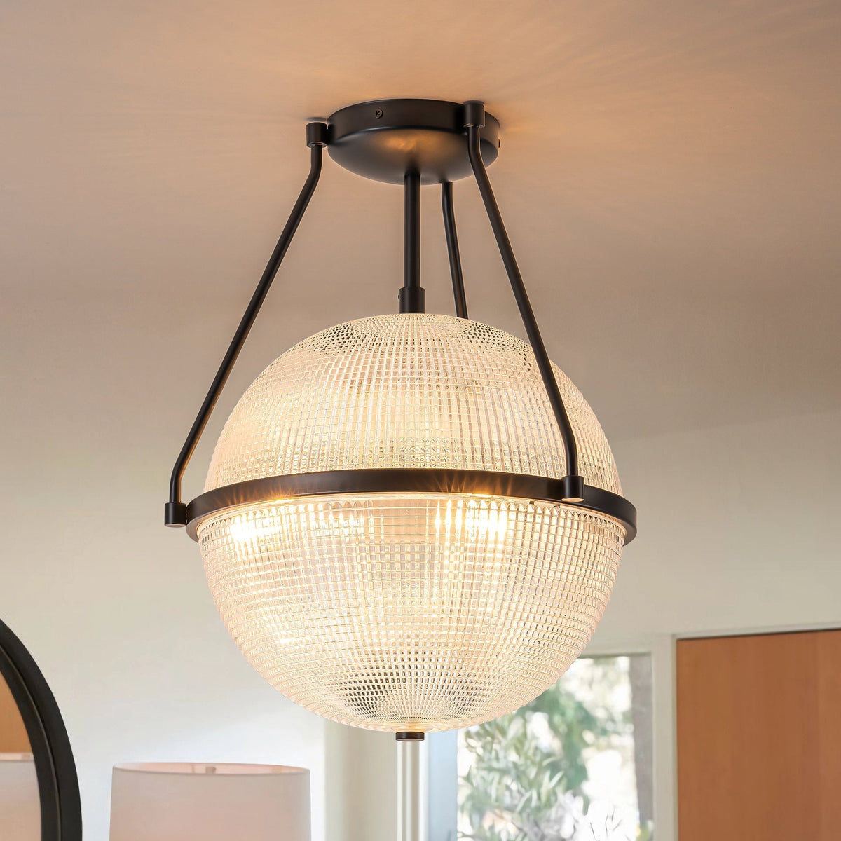 Atale Glass Ceiling Lamp