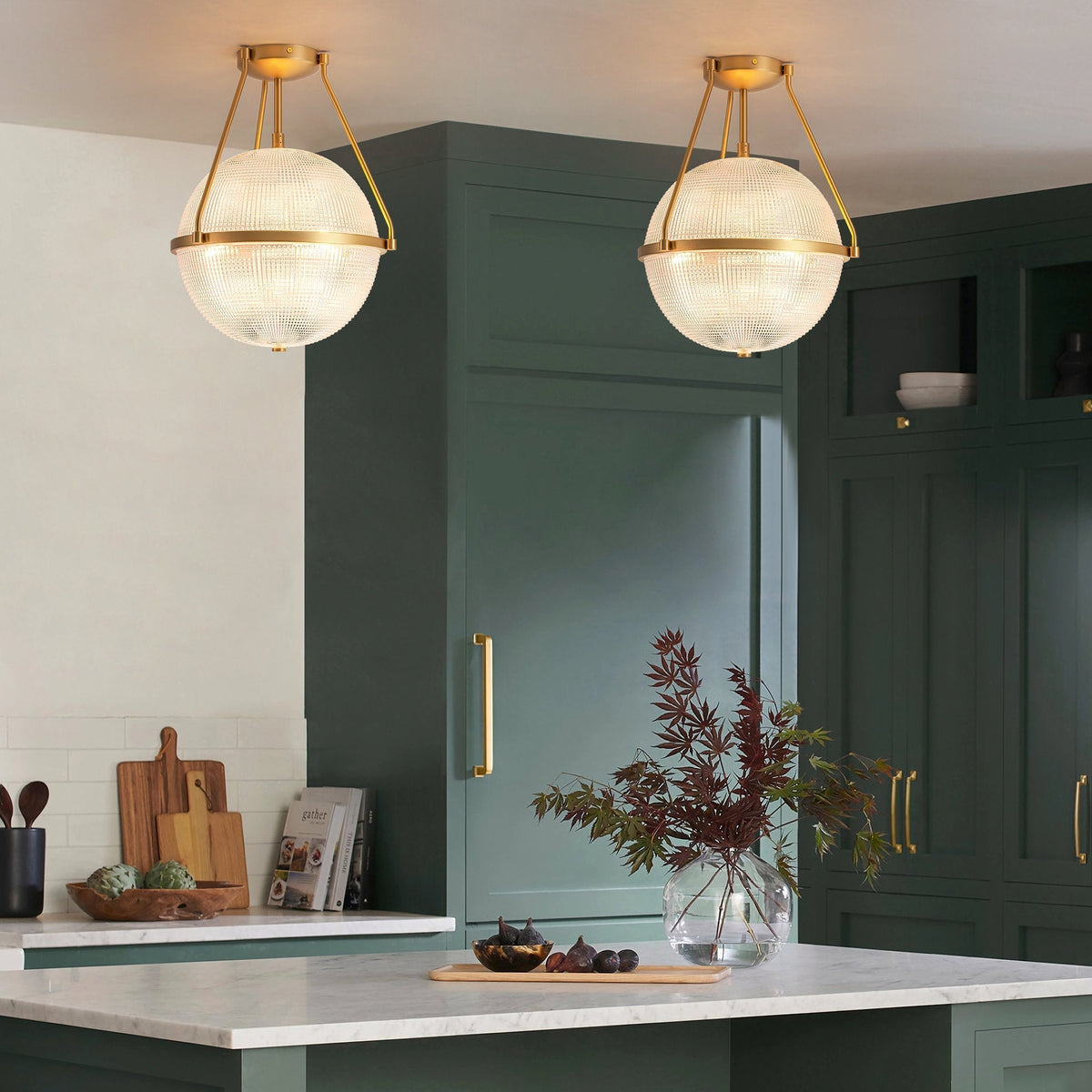 Atale Glass Ceiling Lamp